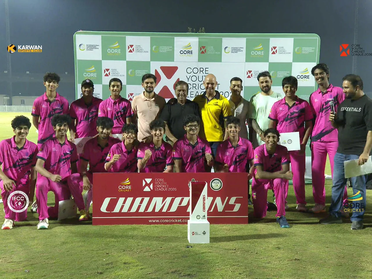GLADIATORS CROWNED INAUGURAL CORE YOUTH CRICKET LEAGUE (CYCL) UAE CHAMPIONS 2026